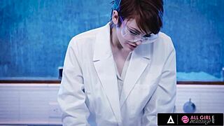 naughty doctor tries new massage oil with stella cox