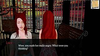 Exploring my new family in anime style.