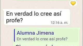 Schoolgirl begs to improve her average, part 2