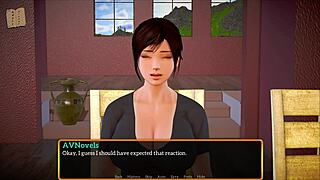 I have a new family in this hentai anime with big tits