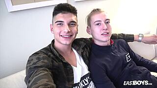 jared and casper have a private fuck in the car