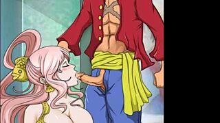 Nami from One Piece in steamy hentai action! 🔥