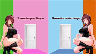 Joi - El Juego Del Calamar Segunda Prueba De Masturbación, Jerking Off Instruction Roleplay Anime Hentai European Contest Game Spanish.