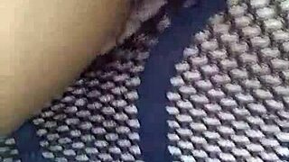 Petite freak fucks married couple at wedding, sucking and horny orgy action!