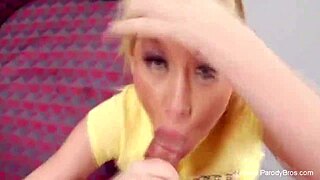 Pounding Blonde Slut with Fierce Retro Energy