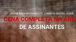 Marcos goiano enjoys the huge black cock of the well-endowed paulista in an interracial gay scene.