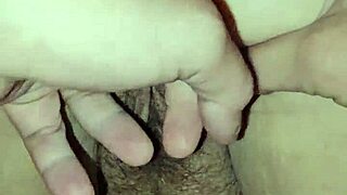 I play with my pussy bent over to see all the pink.