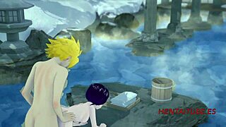 Denki Fucks Jiro in Hotspring? My Hero Academia Hentai Tease