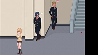 new transfer student cheats and fucks her teacher