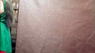 My stepsister fullfills my fantassy by dancin sexy in a sexy elf costume and shows me her tight vaginna ready to fuck