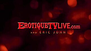 emily kae and eric john perform a live intimate scene