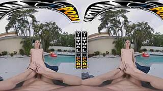 anya olsen and danny steele enjoy virtual reality quickie fucking with small tits pov