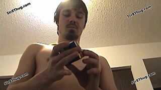 Is this straight twink dominating his gay butt licker behind scenes?