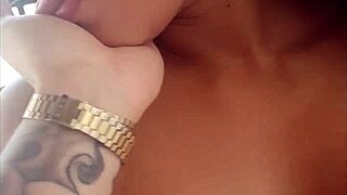 Matheus Castro Receives Blowjob from Pamela Santos in Backstage