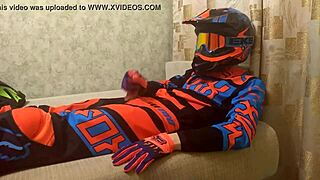 Gay Motocross Biker Costumes Play