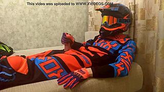 Gay Motocross Biker Costumes Play