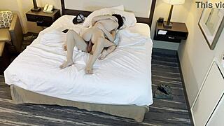 Sexy petite 18+ beauty rides hard in wild cowgirl action! 😍