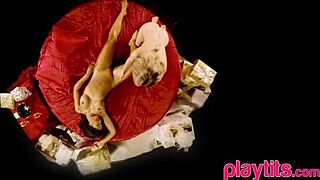 i watch three blonde teen lesbians licking each other's pussies and asses passionately