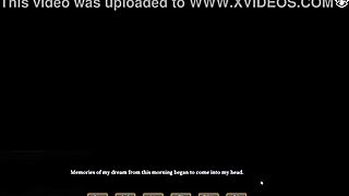 tomboy gets wild outdoor creampie in forest hentai game episode 3 at beach