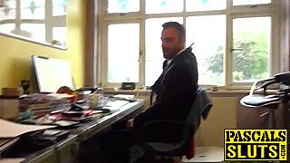 Misha mayfair gets roughly spanked and fucked doggystyle by pascal, wow