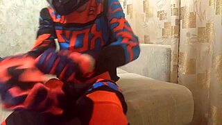 Gay Motocross Biker Costumes Play