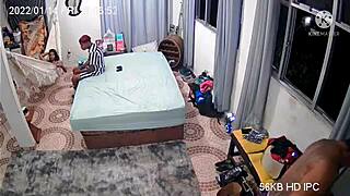 Man, that monster cock slams big tits on webcam!