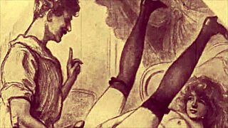 Vintage erotic drawins