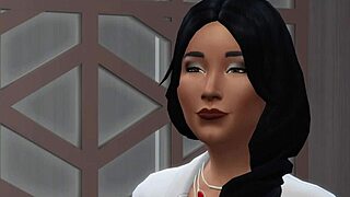 Alice Spencer-Kim experiences love day in The Sims 4