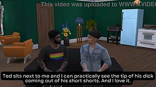 owen and jake meet the new neighbor couple in sims 4