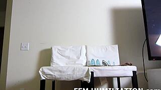 Let's get you into sissy lingerie for femdom fetish play