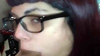 rough fucking skinny redhead teen in forest, filling her with cum 😈