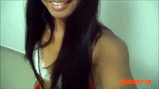 Heather deep, a thai teen, performs deepthroat and throatpie in hd christmas porno video.