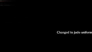 Secret NTR lessons unfold in self-defense dojo with intense action.