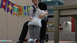 Alice Spencer-Kim experiences love day in The Sims 4