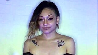 Mia Intensely Sucks Her Wet Big Dildo