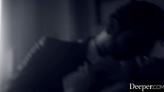 Deeper spoiled lulu punished for bratty demands in garage creampie