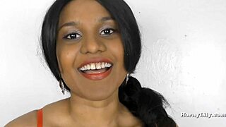 horny south indian step sister-in-law roleplaying in tamil, squirting with big ass