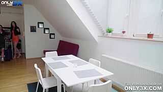 Only3x lost brings you - slender babe lina luxa dp threesome with mike angelo and lutro