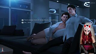 this busty milf is sucking a monster cock deepthroat style 😈