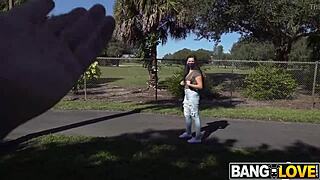 Alice Visby’s hardcore POV ride on a beach vacation