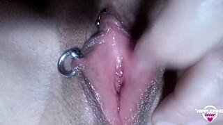 Kinky Mother Demonstrates Fisting And Pinching Her Pierced Nipples