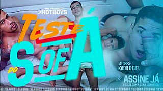 Young Guy Sucks Mega Big Black Cock