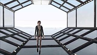 Fallout 4 fashion number 204 showcases cute brunette outfits