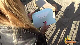 Lola Shines Rides Monster Cock Outdoors in Public Dating