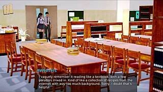 Academy 176 In Hentai Anime Game!