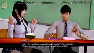 Academy 176 In Hentai Anime Game!