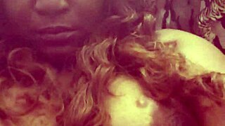 Rea performs masked solo session with dildo