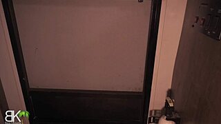 Stepmom receives cum facials after blowjob in christmas pov scene.