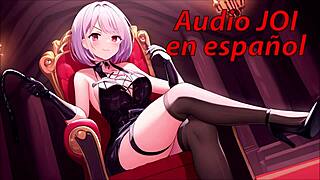Hentai joi in spanish where new mistress humiliates you with domination.