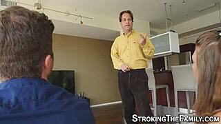 Real Teen 18+ Rides Stepbro Hard